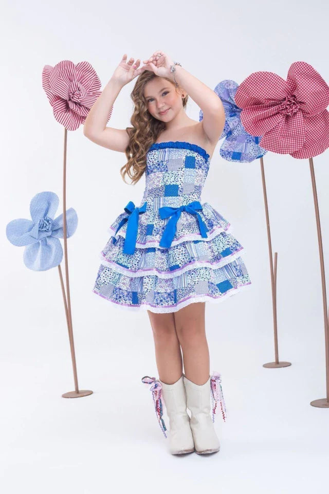 Vestido Junino Flor do Sertão