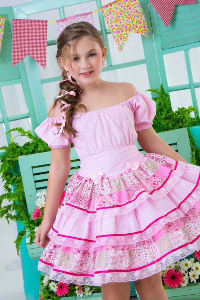 Vestido Junino Açucena