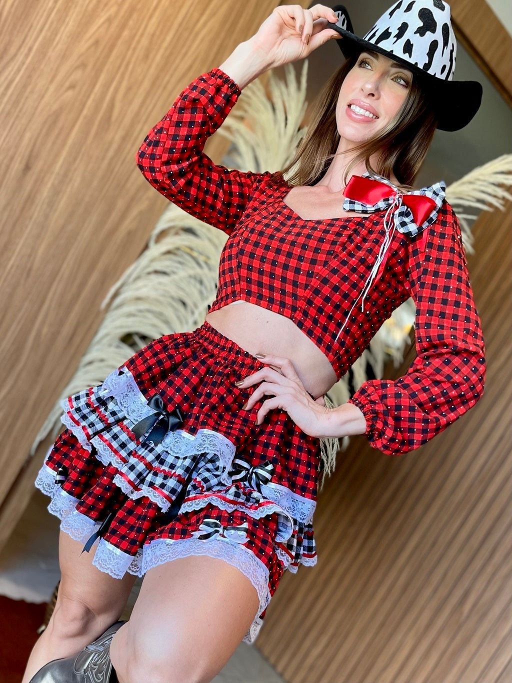 Conjunto junino - Camila