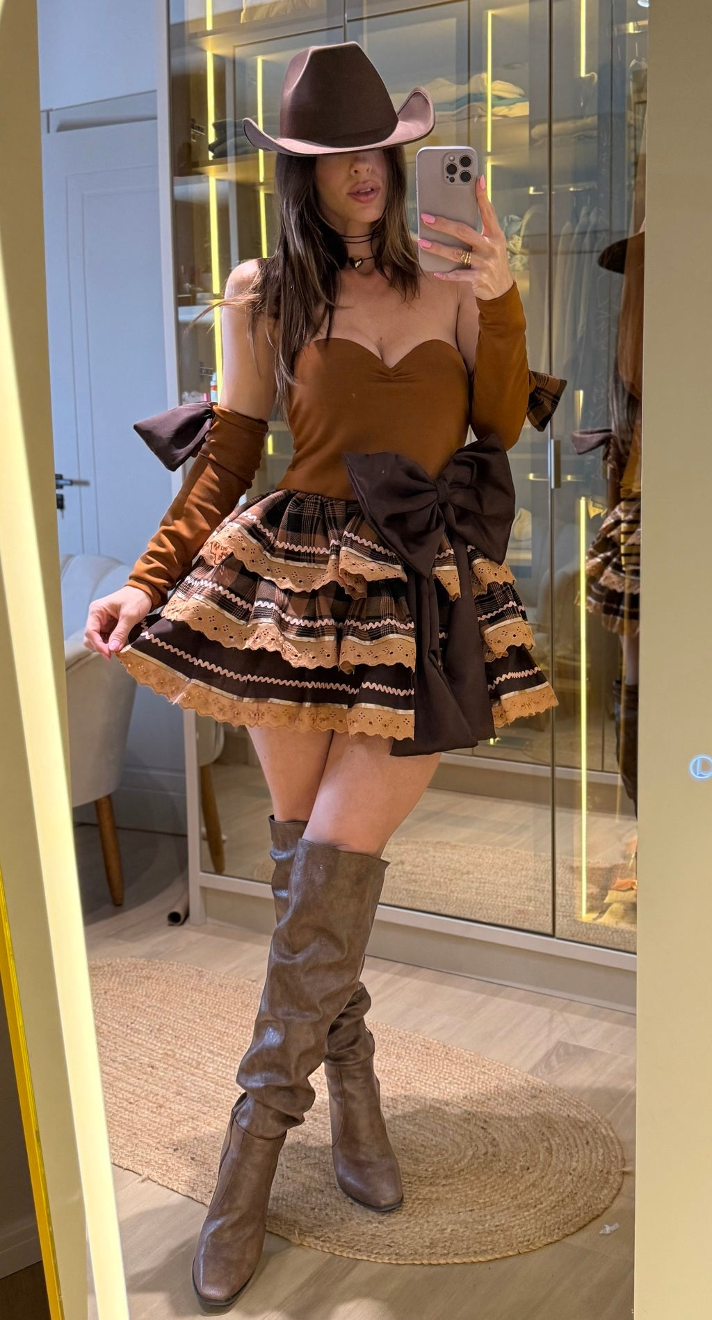 Vestido junino - O Capuccino